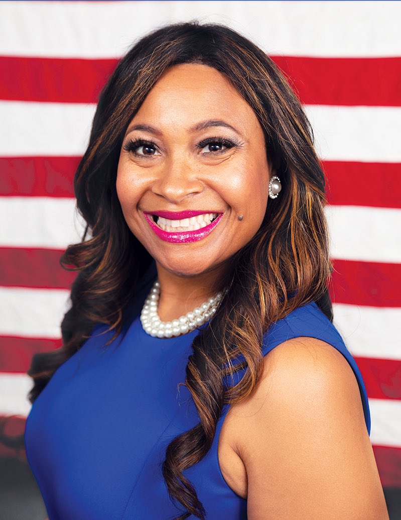 Democrat Monica Sparks of Michigan